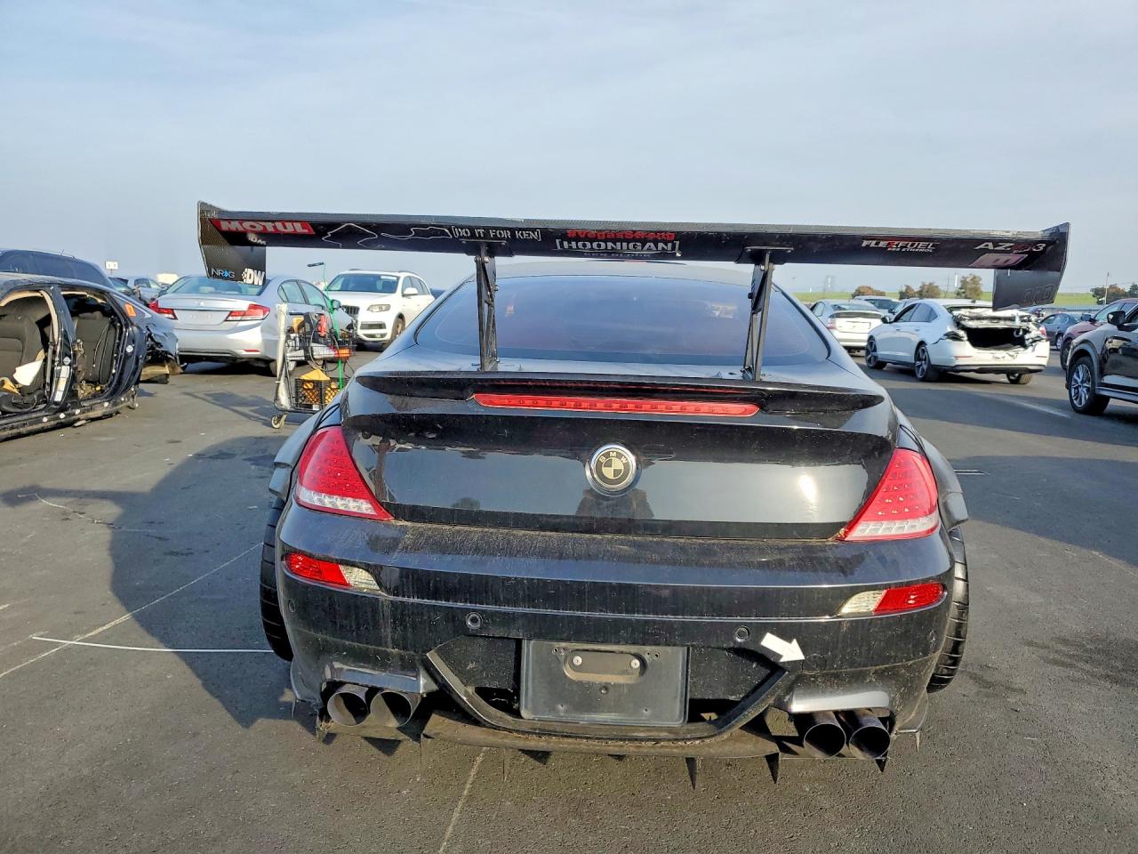 2008 Bmw M6 Black vin: WBSEH93558CY24881
