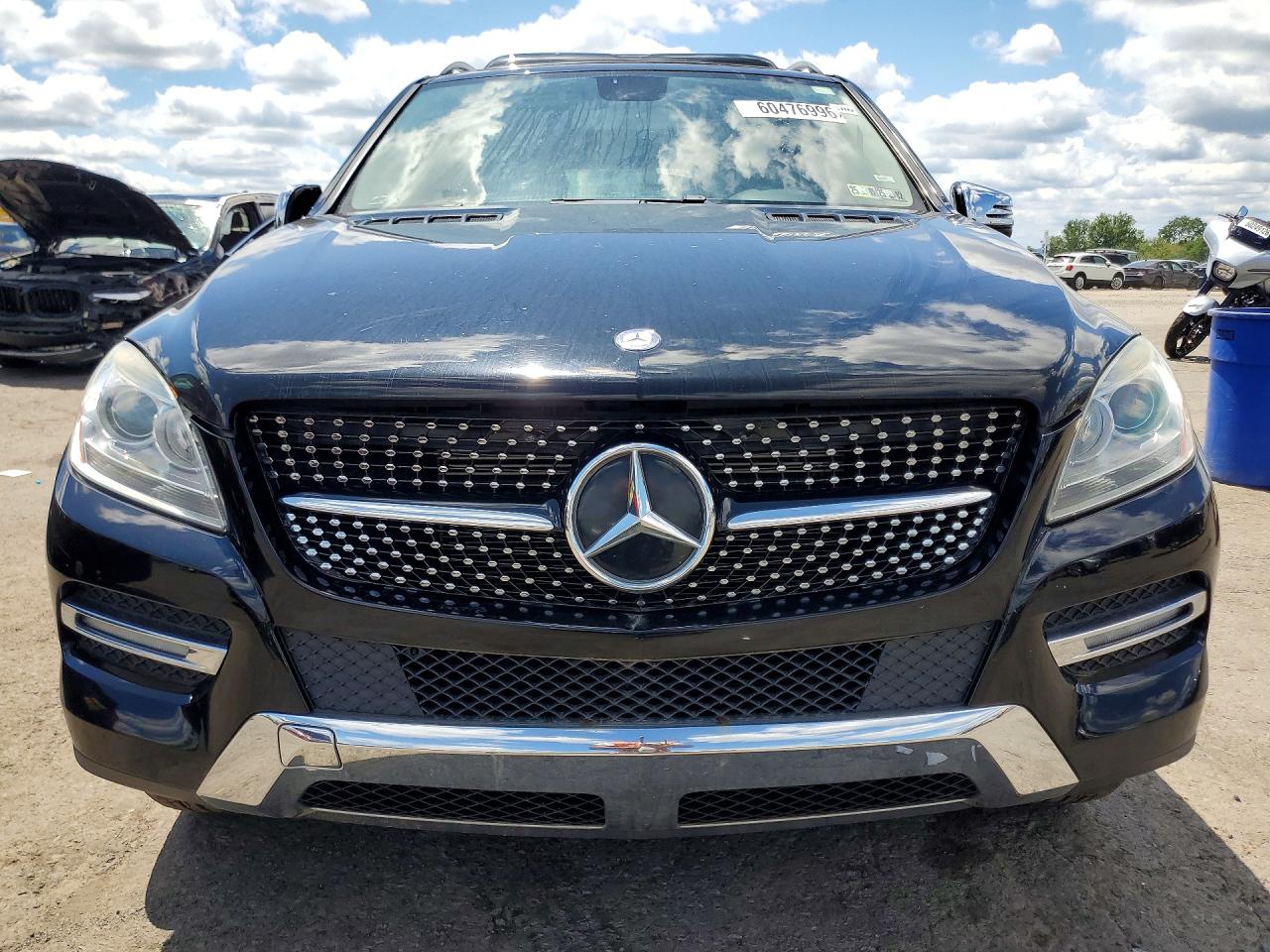 2012 Mercedes-benz Ml 350 4matic Black vin: 4JGDA5HB8CA021478