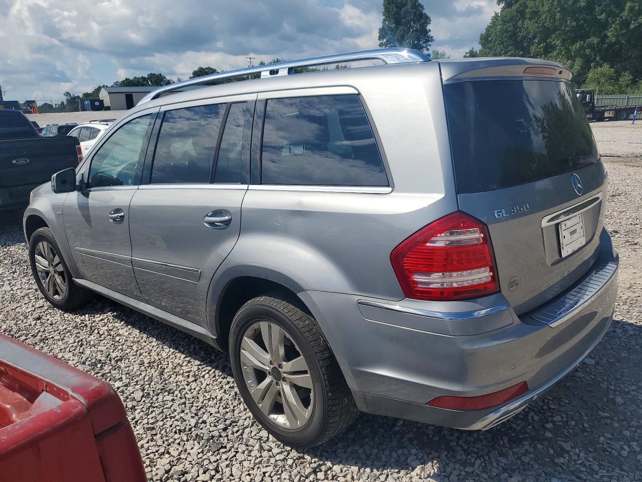 2012 Mercedes-benz Gl 350 Bluetec Silver vin: 4JGBF2FE8CA784623