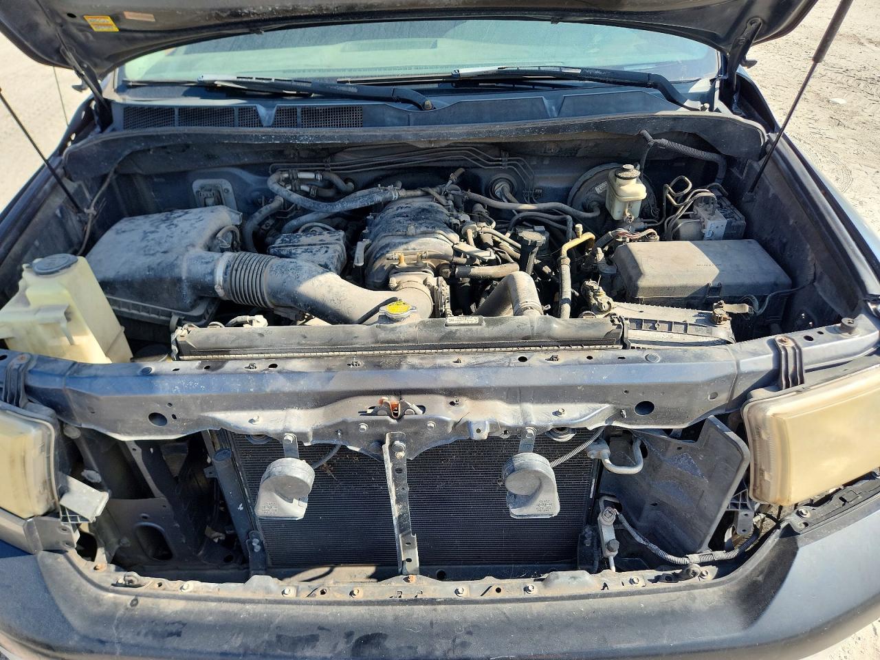 2008 Toyota Tundra Grade Синий vin: 5TFRT54148X021001