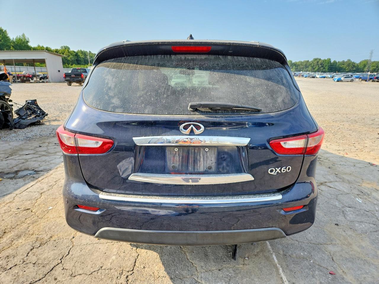2015 Infiniti Qx60 Base Синий vin: 5N1AL0MM5FC507892