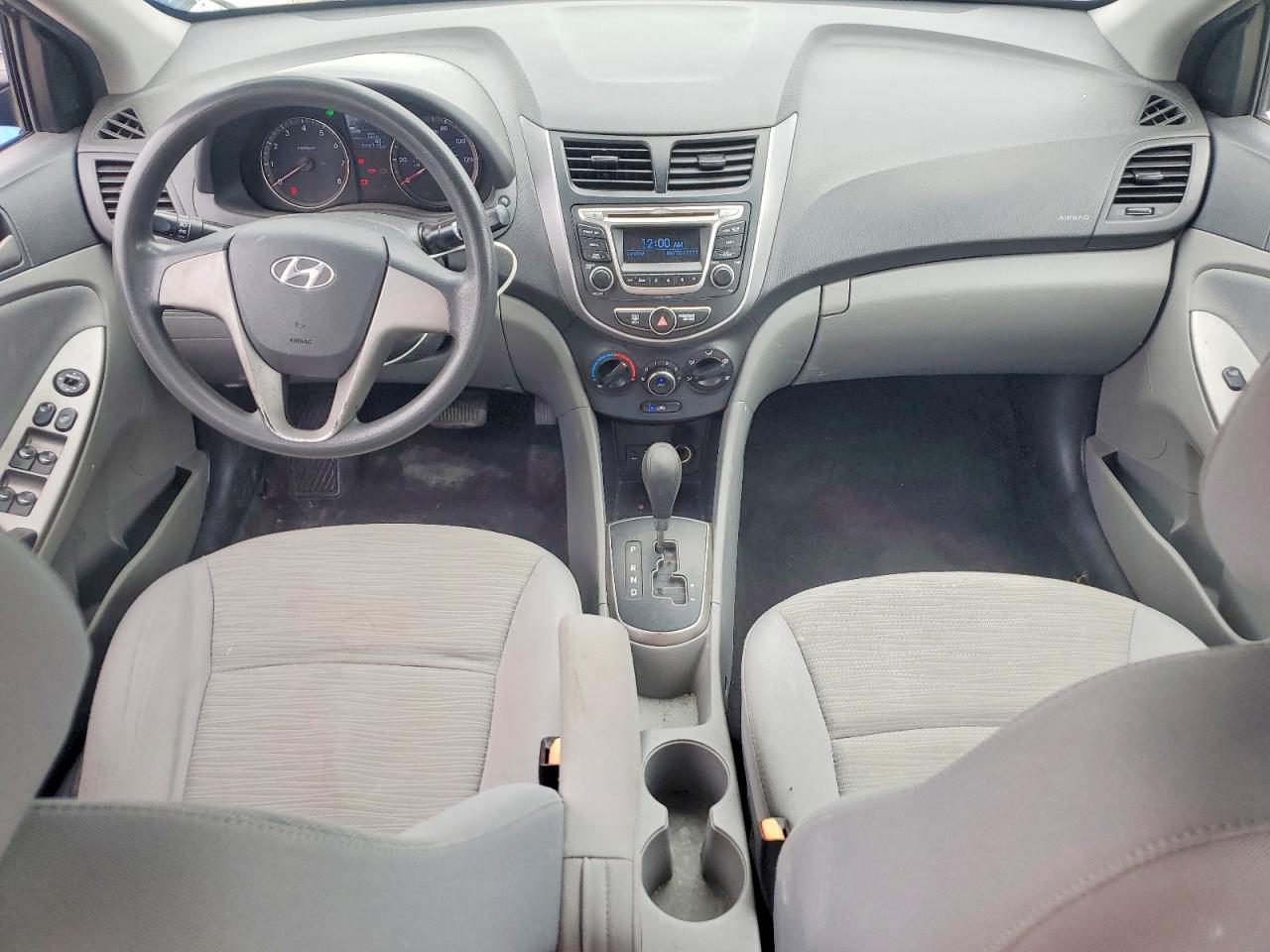 2015 Hyundai Accent Gls Blue vin: KMHCT4AE0FU821652