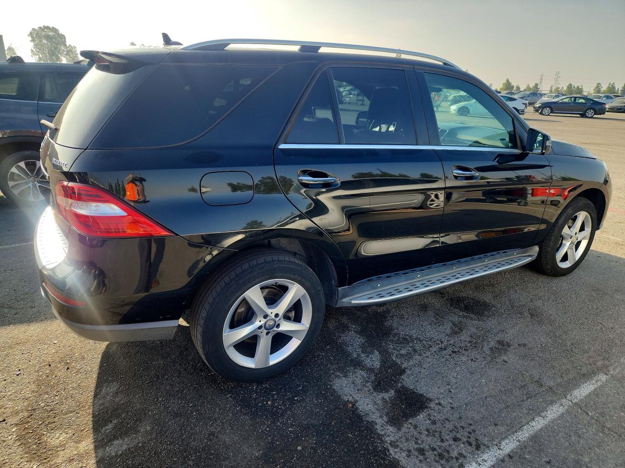 2013 Mercedes-benz Ml 350 4matic Black vin: 4JGDA2EB1DA200496