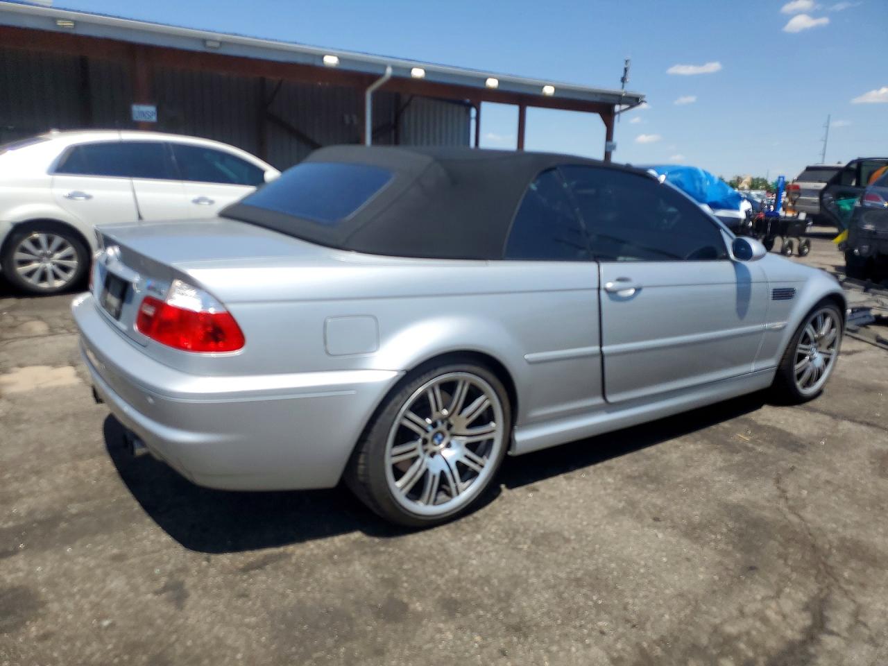 2005 Bmw M3 Серебряный vin: WBSBR93435PK08575