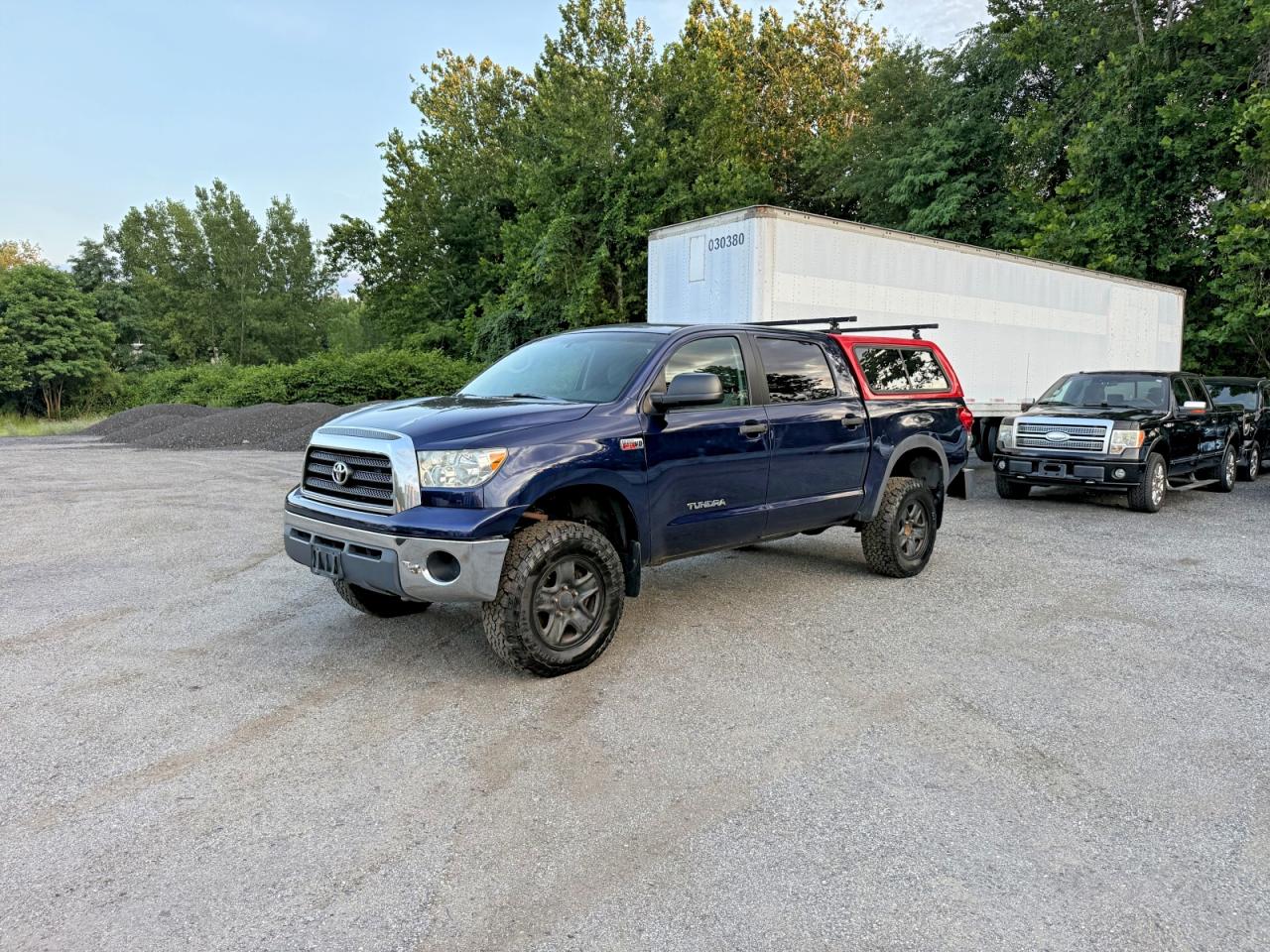 2007 Toyota Tundra Crewmax Sr5 Синий vin: 5TBDV54167S462078