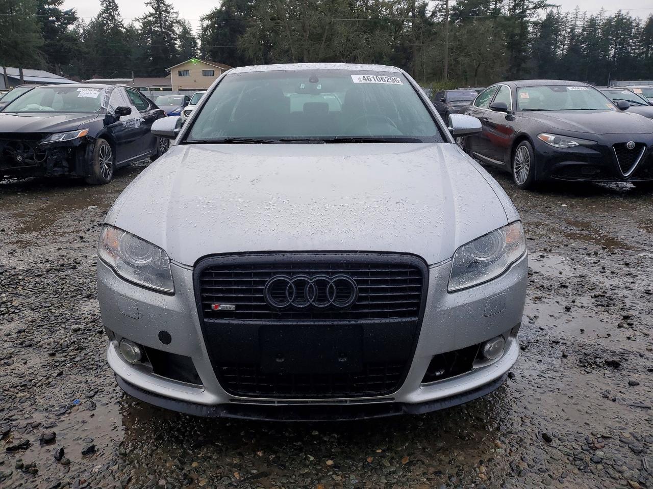 2006 Audi S4 Quattro Silver vin: WAUGL78E96A181369