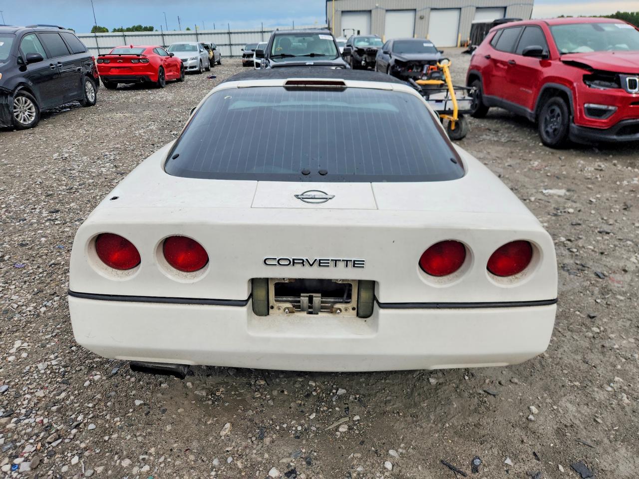 1988 Chevrolet Corvette White vin: 1G1YY2185J5104203
