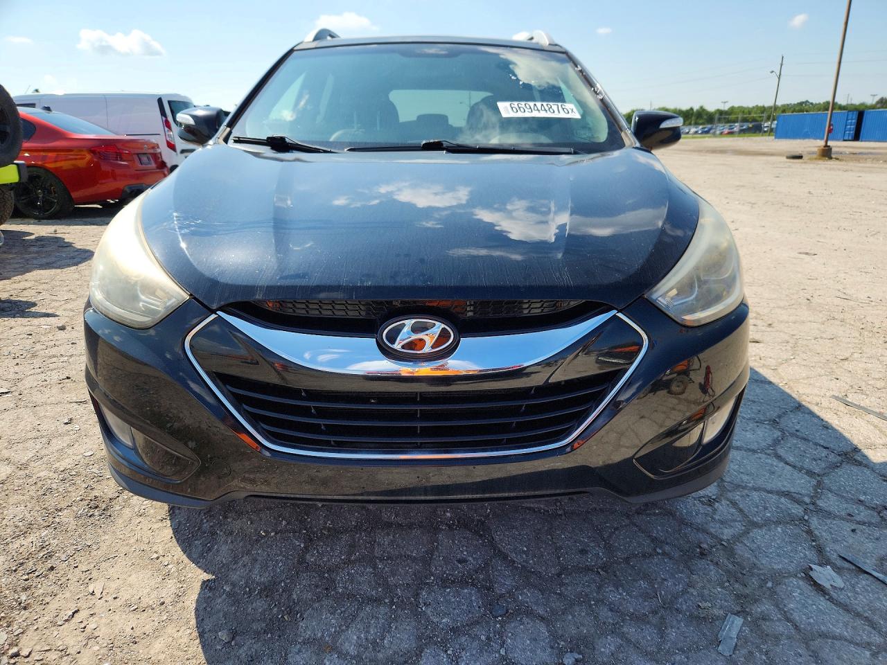 2014 Hyundai Tucson Limited Black vin: KM8JU3AG8EU894864