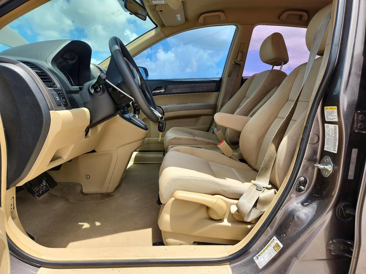 2009 Honda Cr-v Lx Gray vin: 5J6RE38369L005055