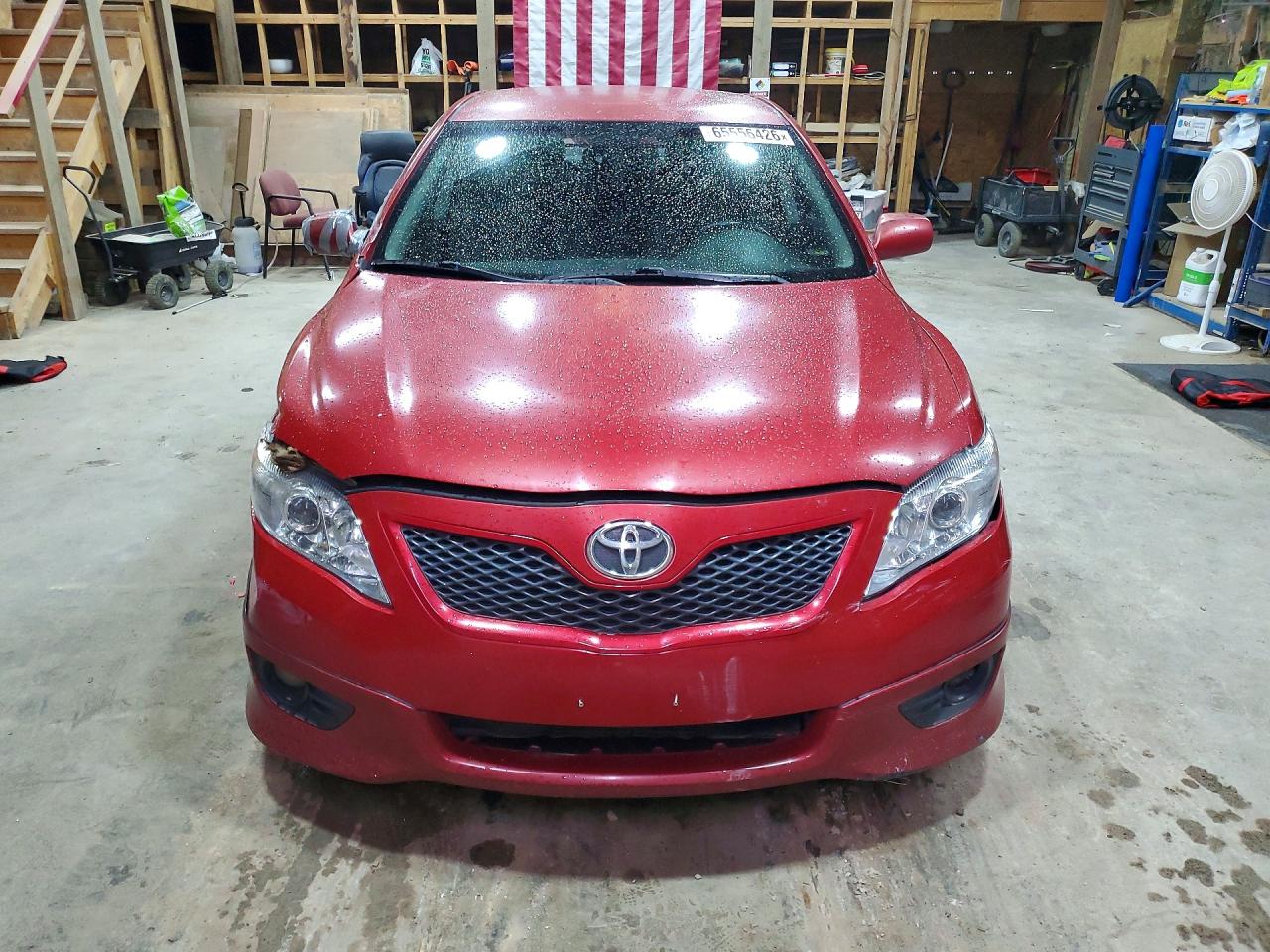 2010 Toyota Camry Se Red vin: 4T1BF3EK0AU101483