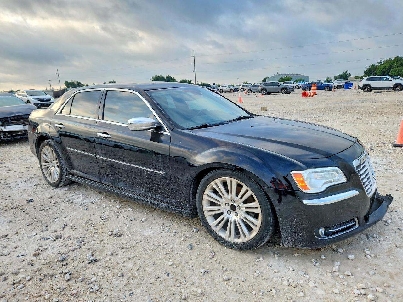 2013 Chrysler 300c Black vin: 2C3CCAETXDH618834
