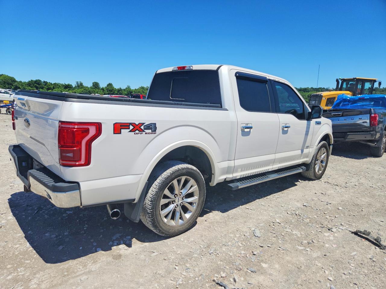 2016 Ford F150 Supercrew White vin: 1FTEW1EG3GKF11250