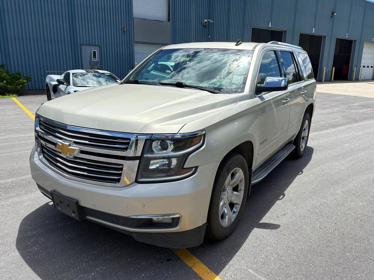 2015 Chevrolet Tahoe K1500 Ltz White vin: 1GNSKCKC8FR211258