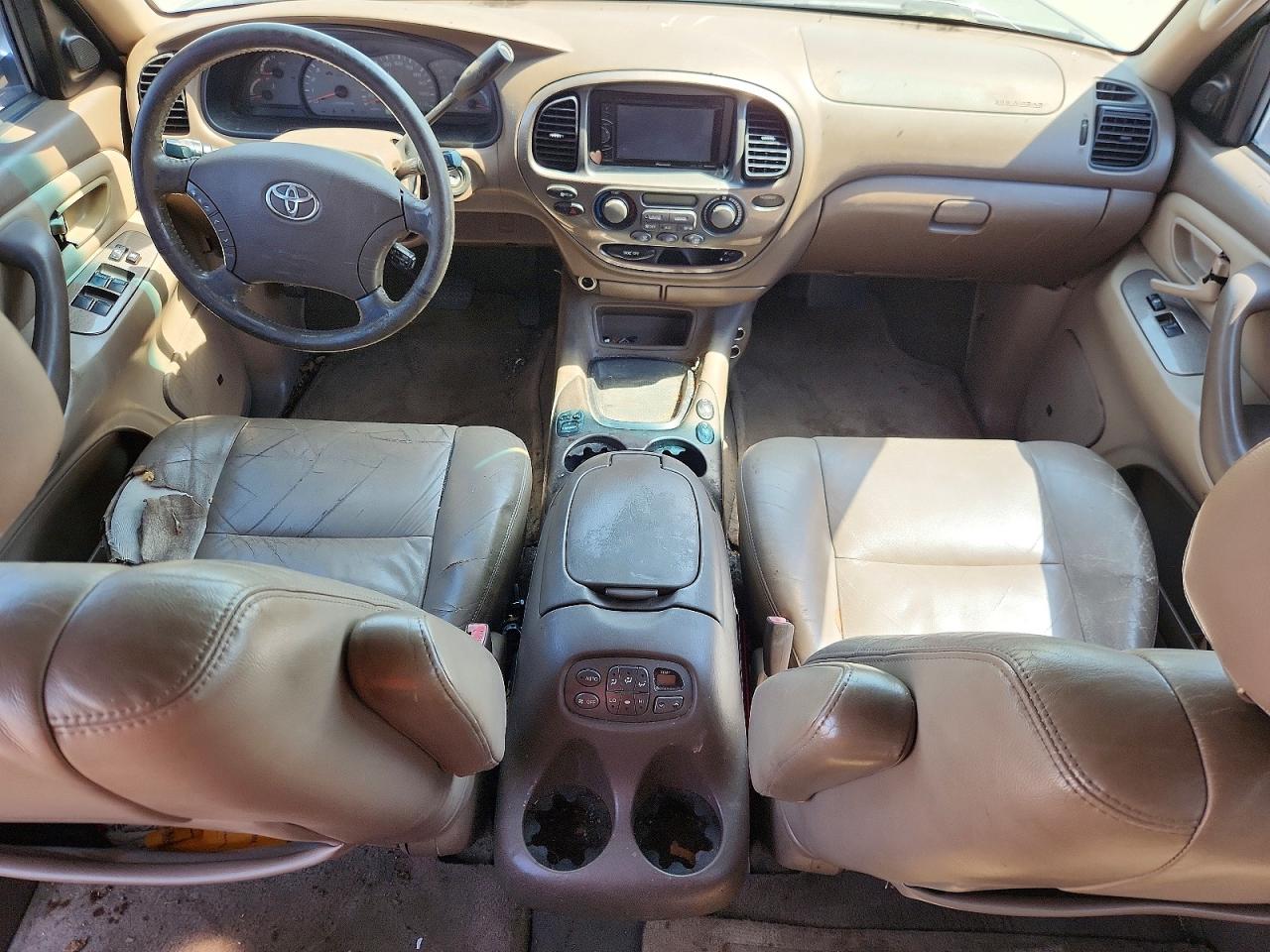2003 Toyota Sequoia Limited Black vin: 5TDZT38A73S195089