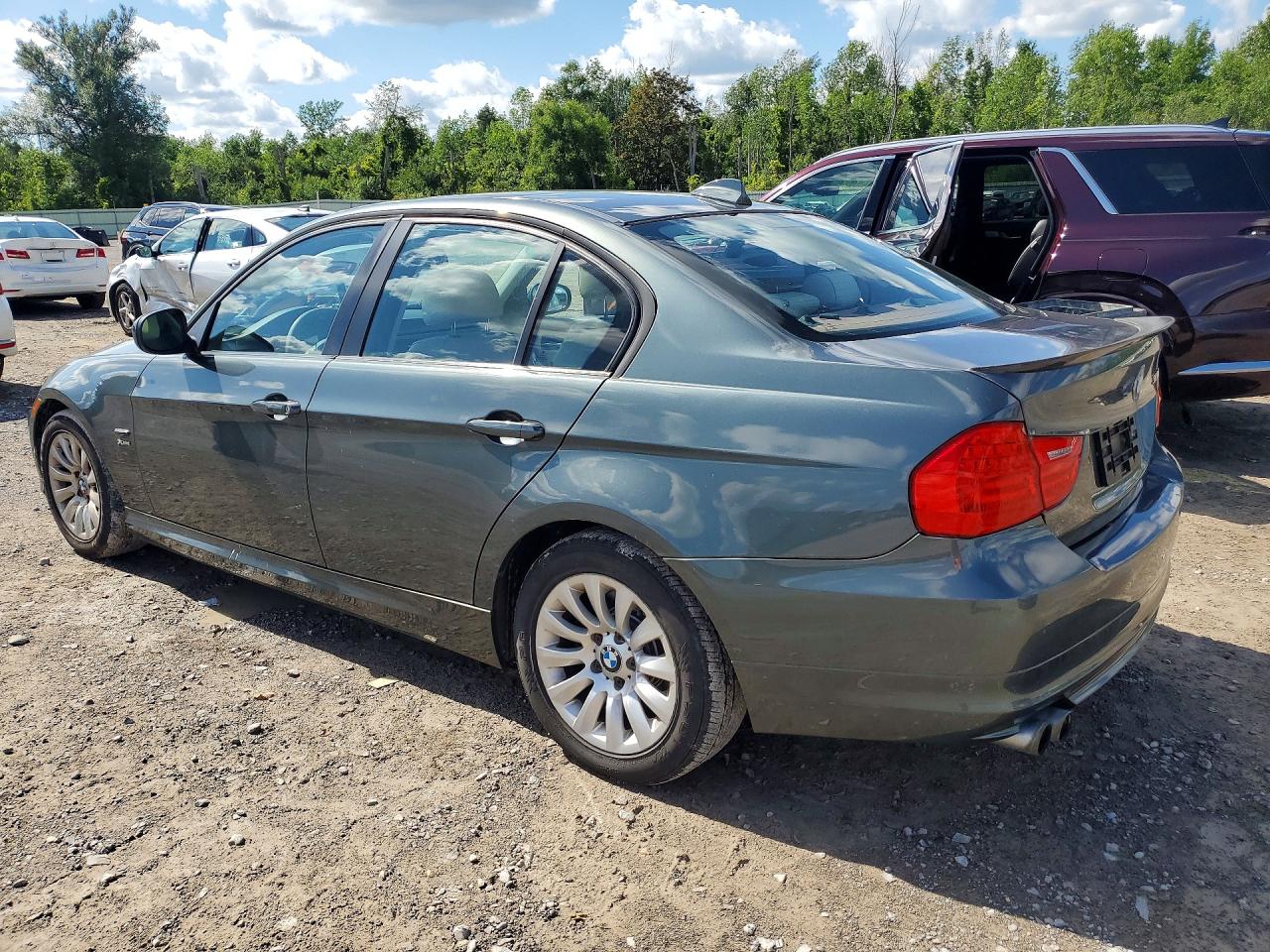 2009 Bmw 328 Xi Sulev Gray vin: WBAPK53539A509727