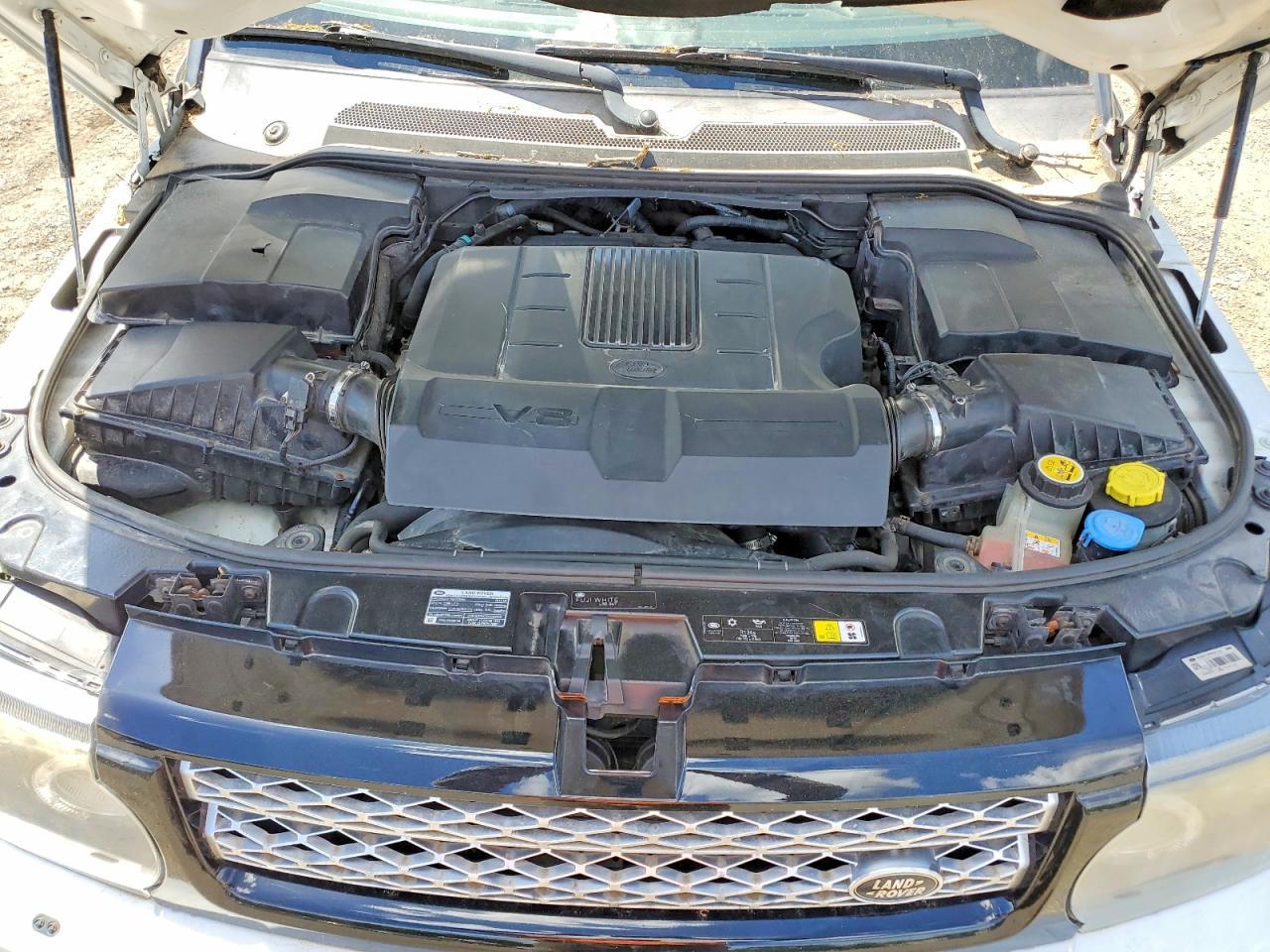 2012 Land Rover Range Rover Sport Hse Luxury Белый vin: SALSK2D40CA751537