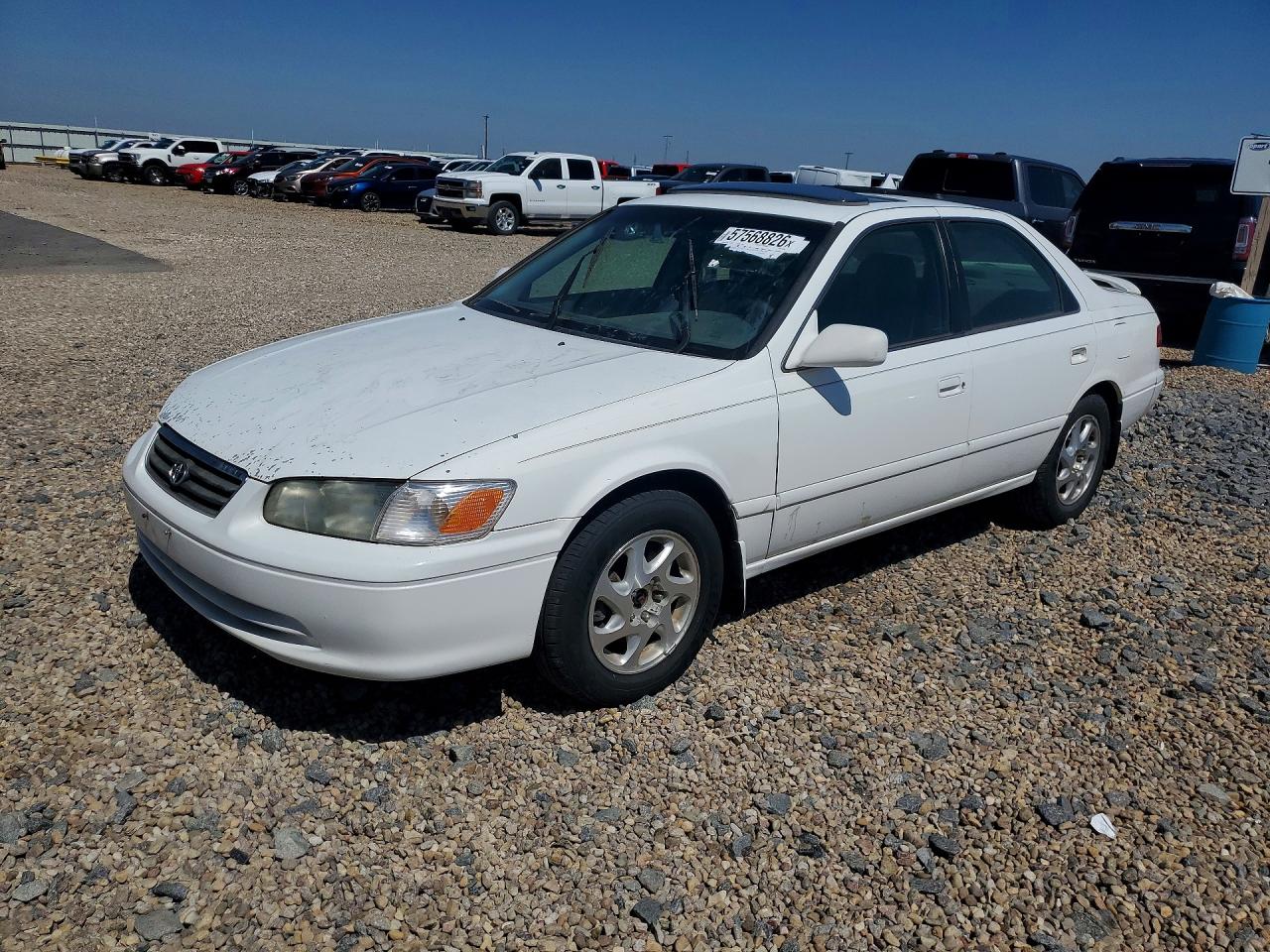 2000 Toyota Camry Le V6 White vin: 4T1BF22K9YU944168