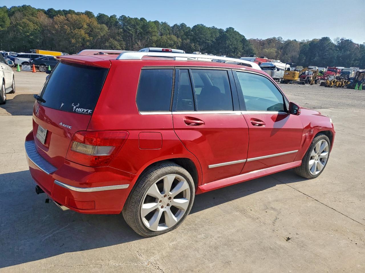 2010 Mercedes-benz Glk 350 4matic Red vin: WDCGG8HB0AF282941