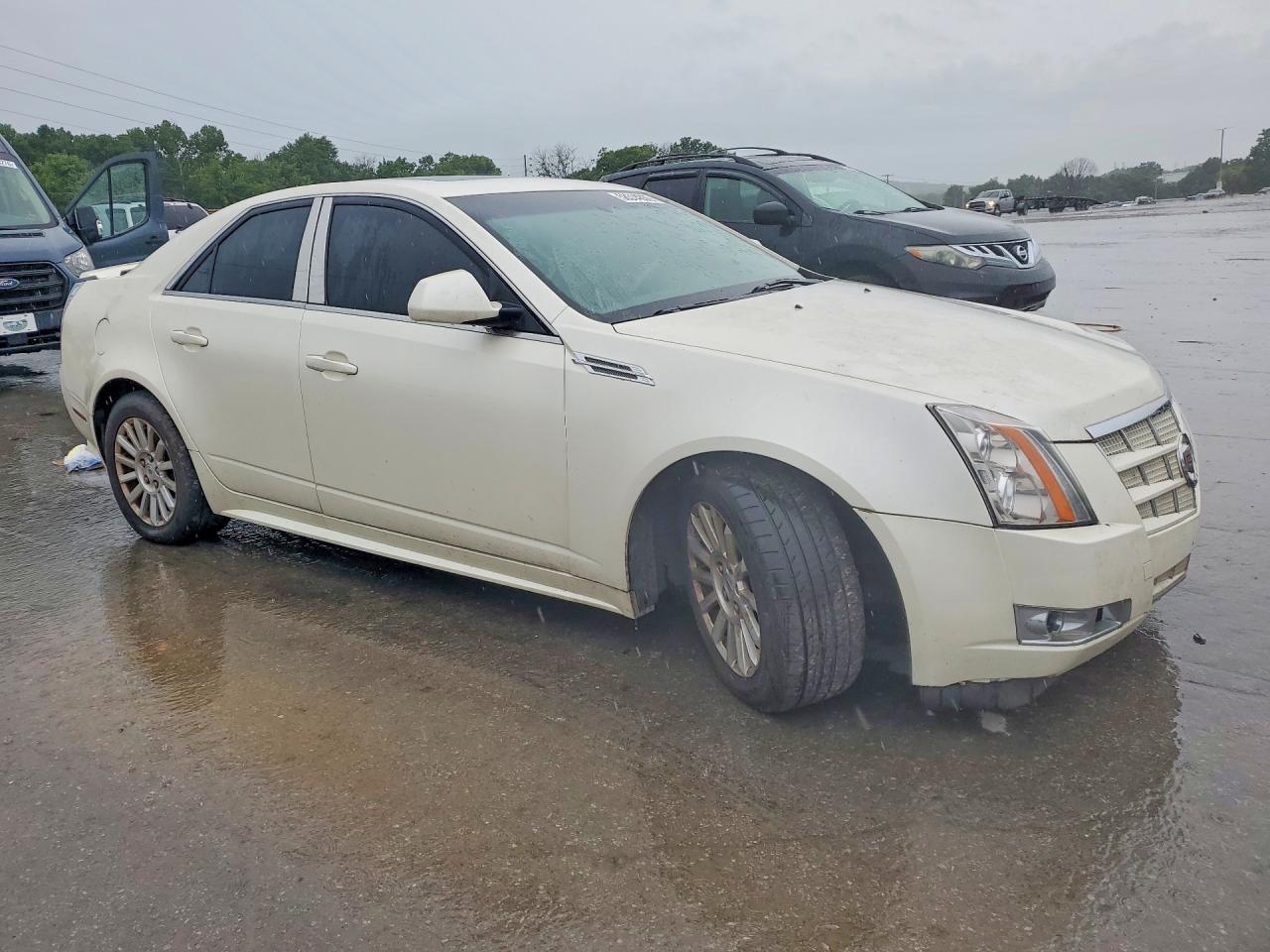 2011 Cadillac Cts Luxury Collection Белый vin: 1G6DH5EYXB0121162