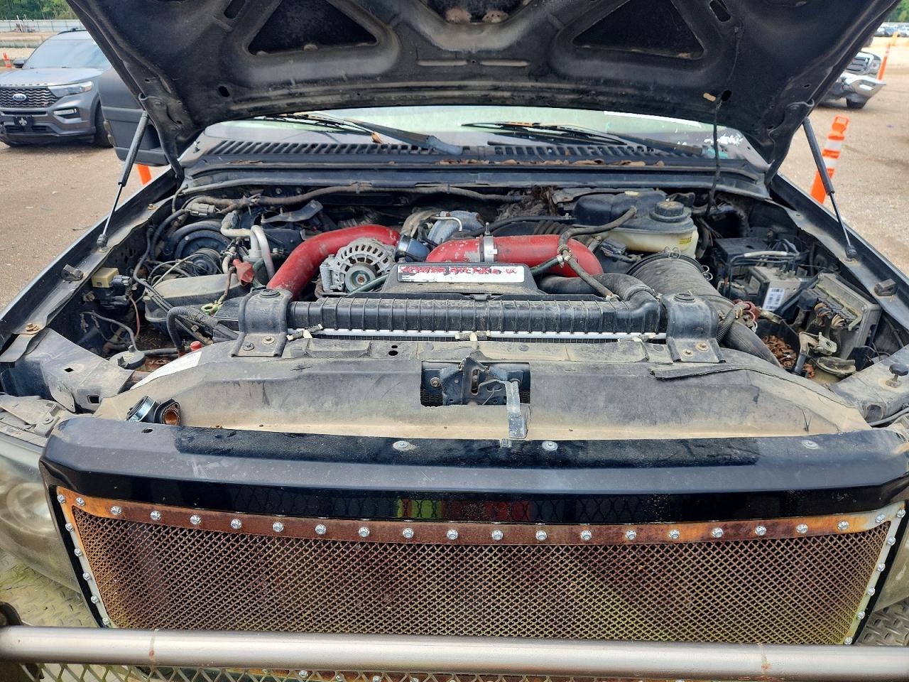 2007 Ford F250 Super Duty Gray vin: 1FTSW21P07EA40655
