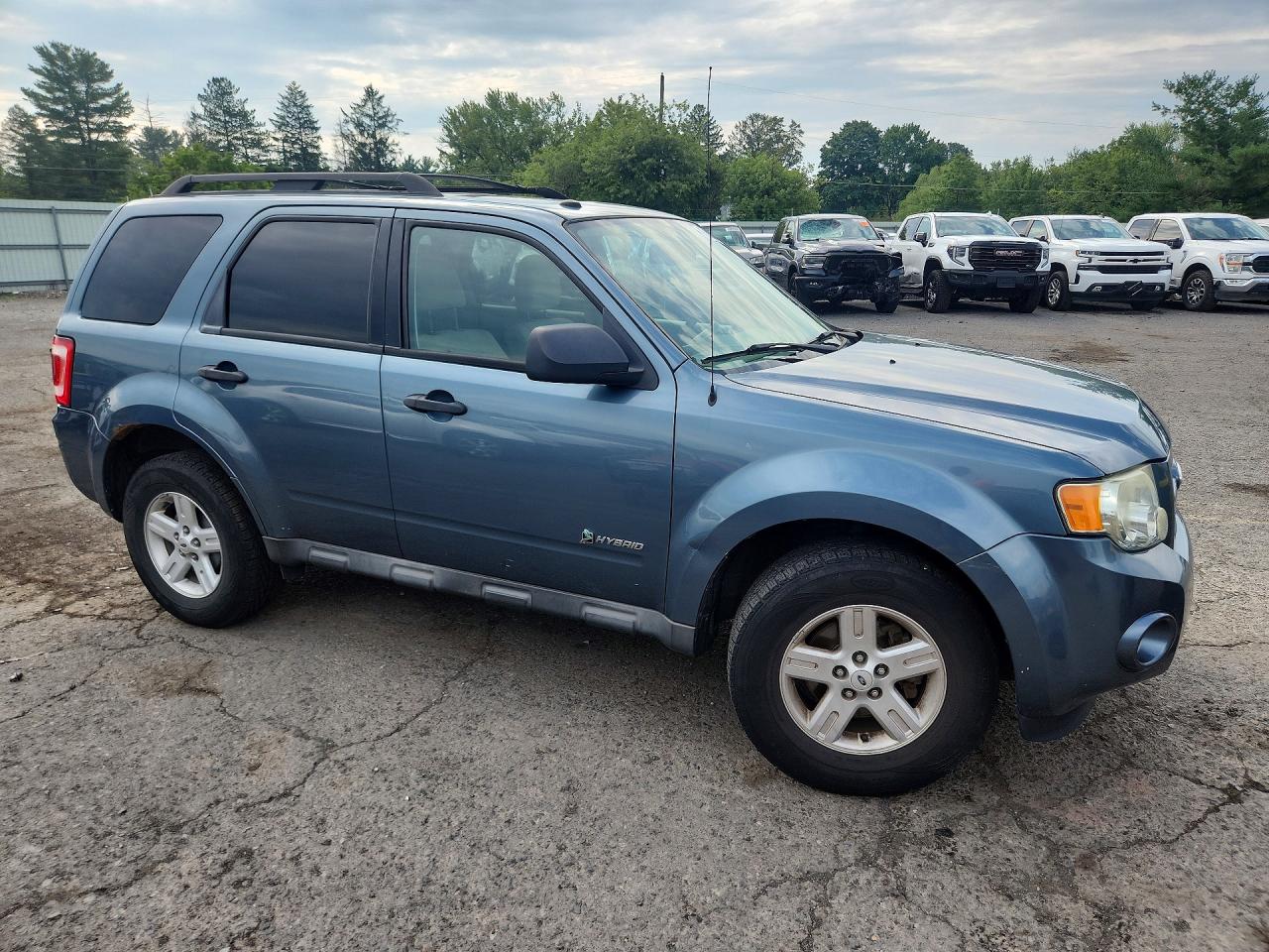 2010 Ford Escape Hybrid Blue vin: 1FMCU5K33AKB60591