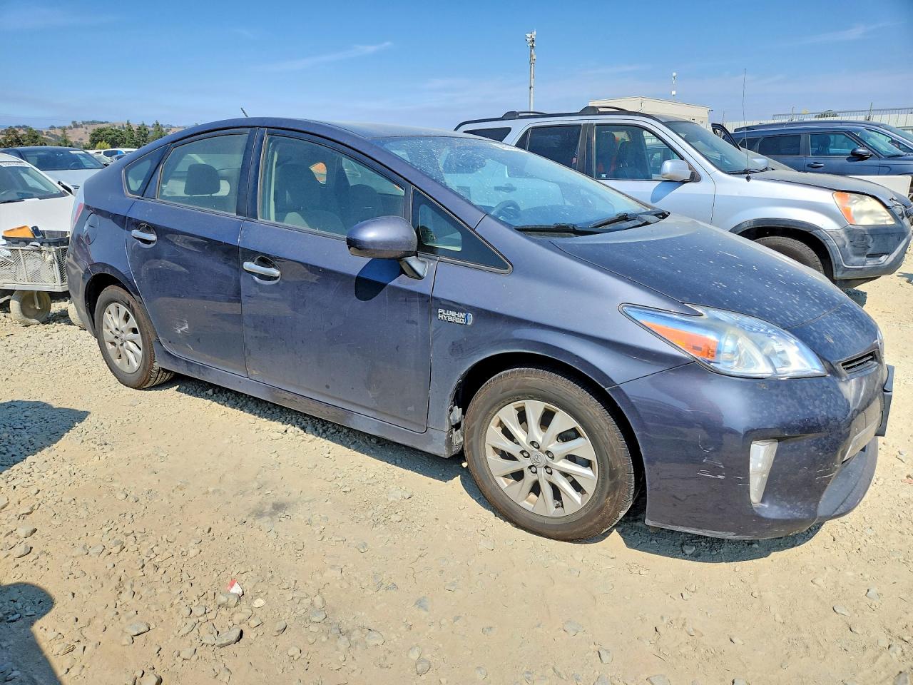 2014 Toyota Prius Plug-in Hybrid Base Charcoal vin: JTDKN3DP6E3059353