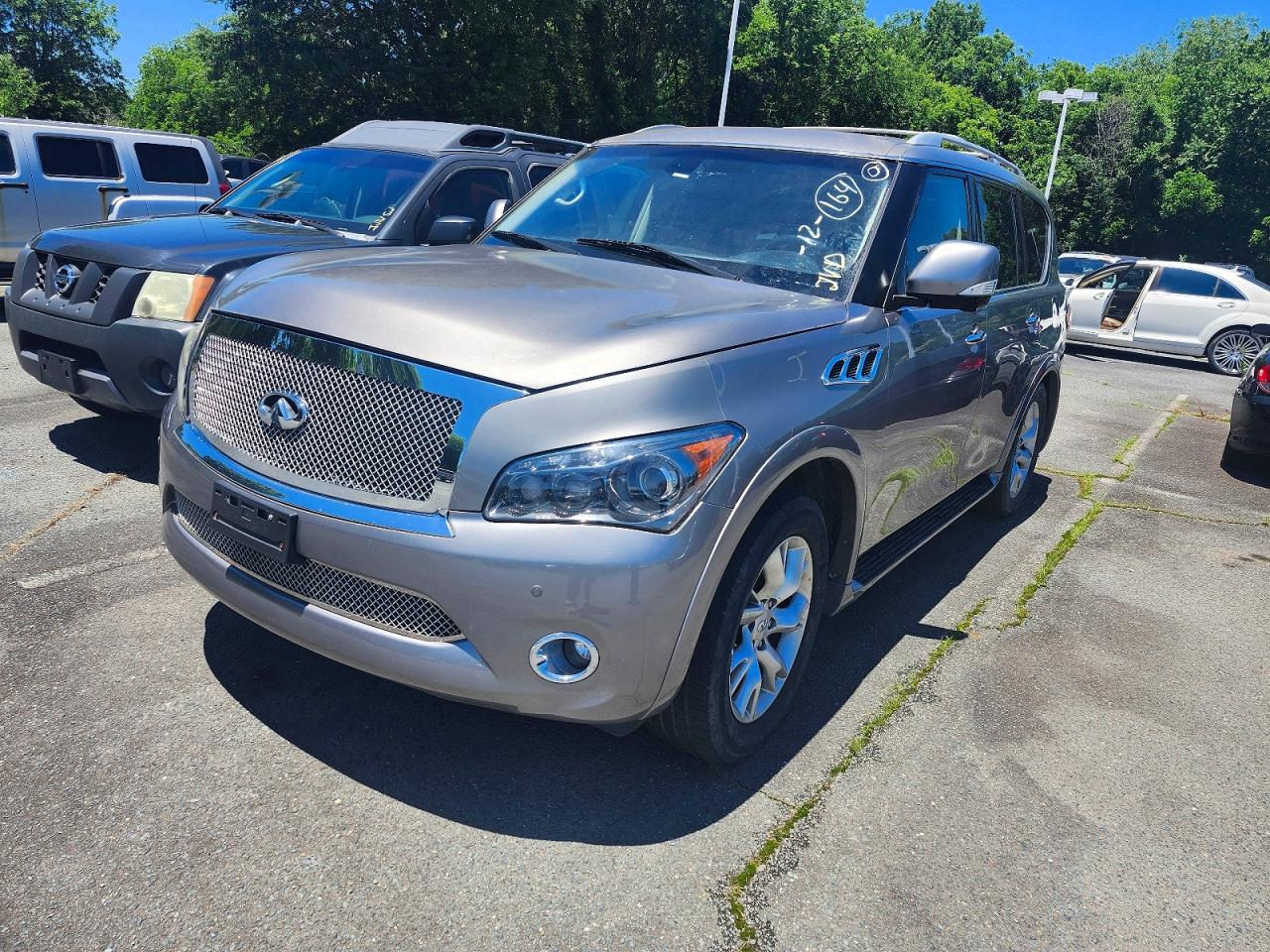 2012 Infiniti Qx56 Base Gold vin: JN8AZ2NE7C9015769