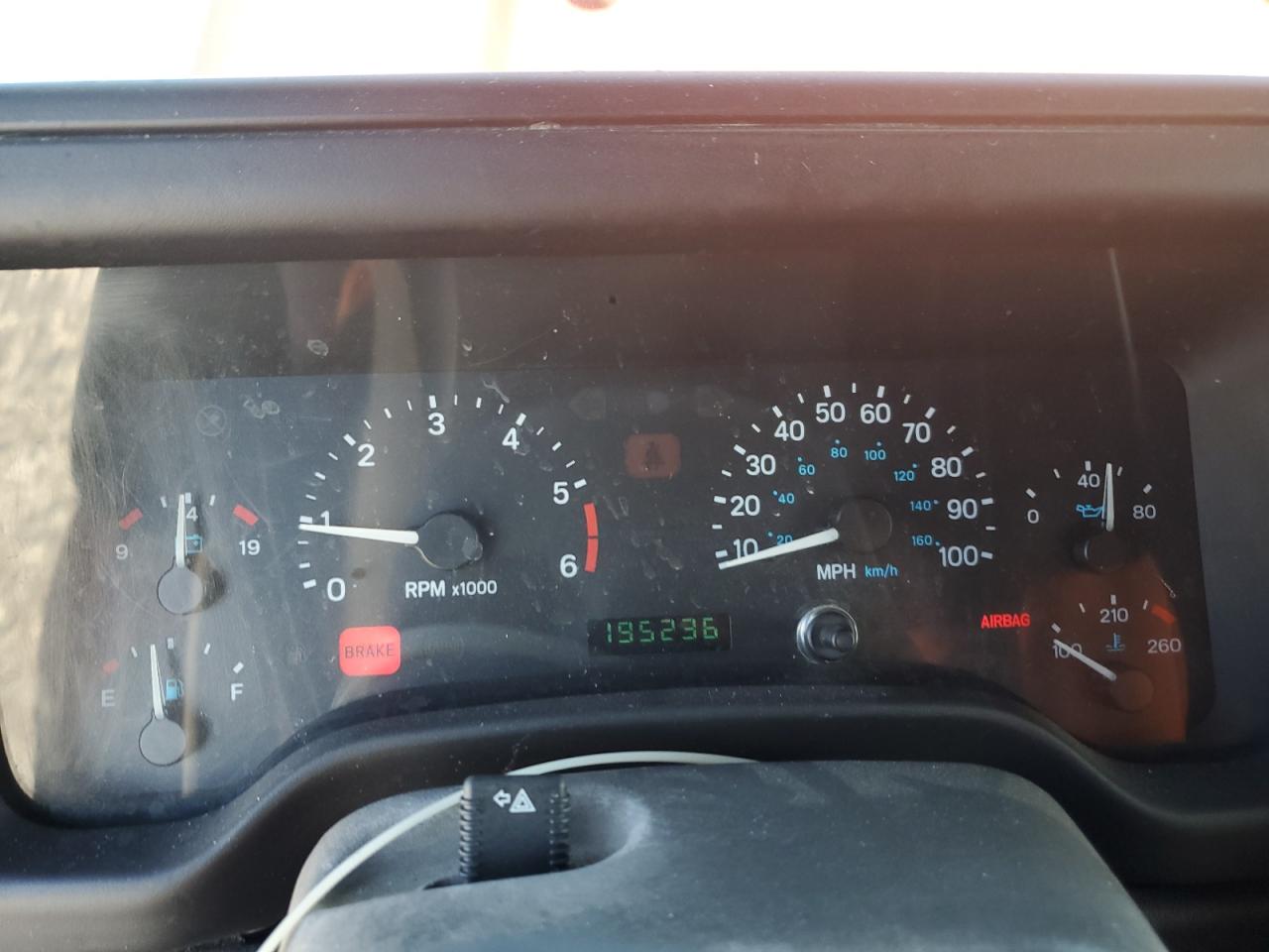 1999 Jeep Wrangler / Tj Sport Красный vin: 1J4FY19S3XP479572