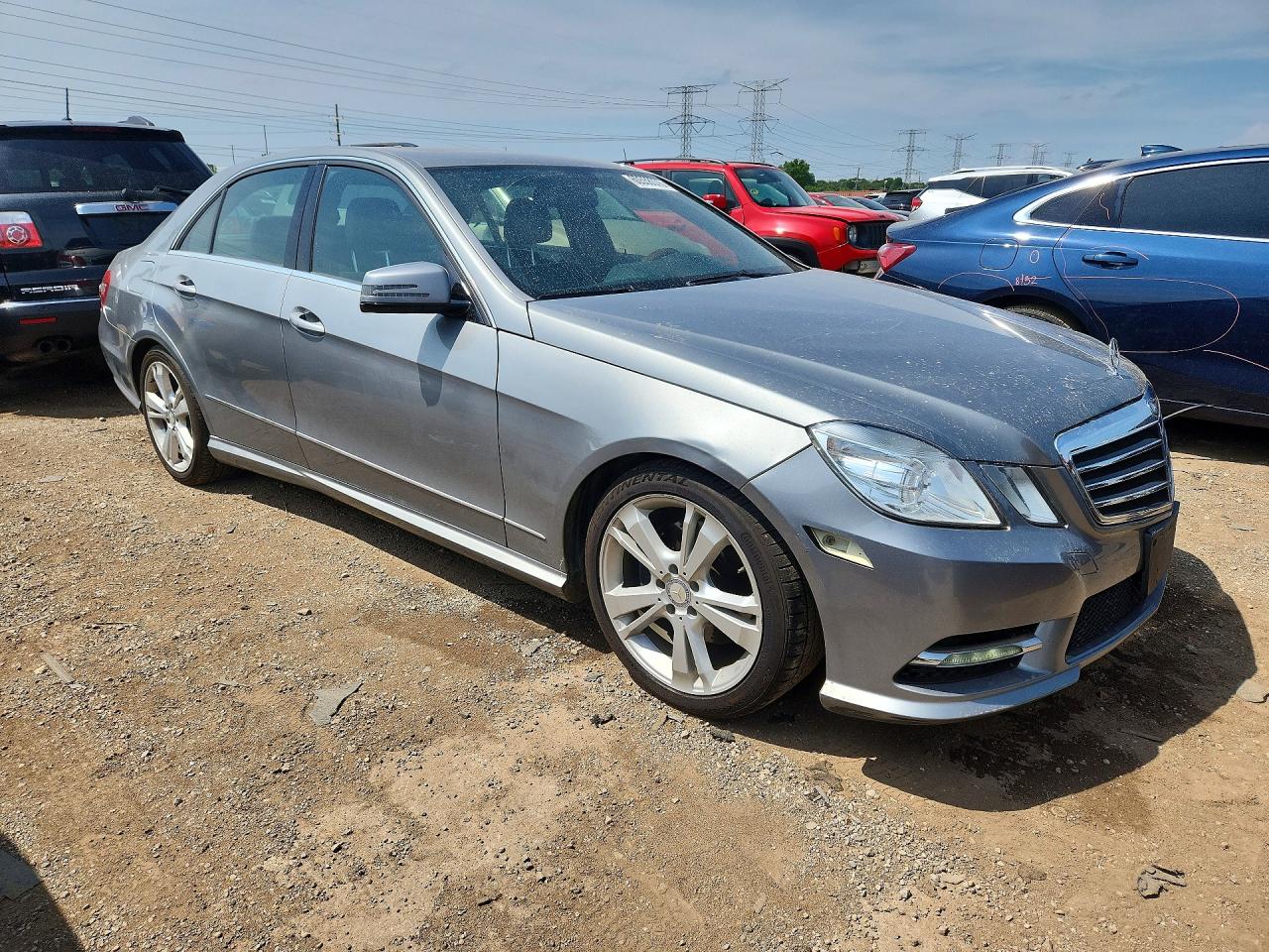 2013 Mercedes-benz E 350 4matic Silver vin: WDDHF8JB1DA748312