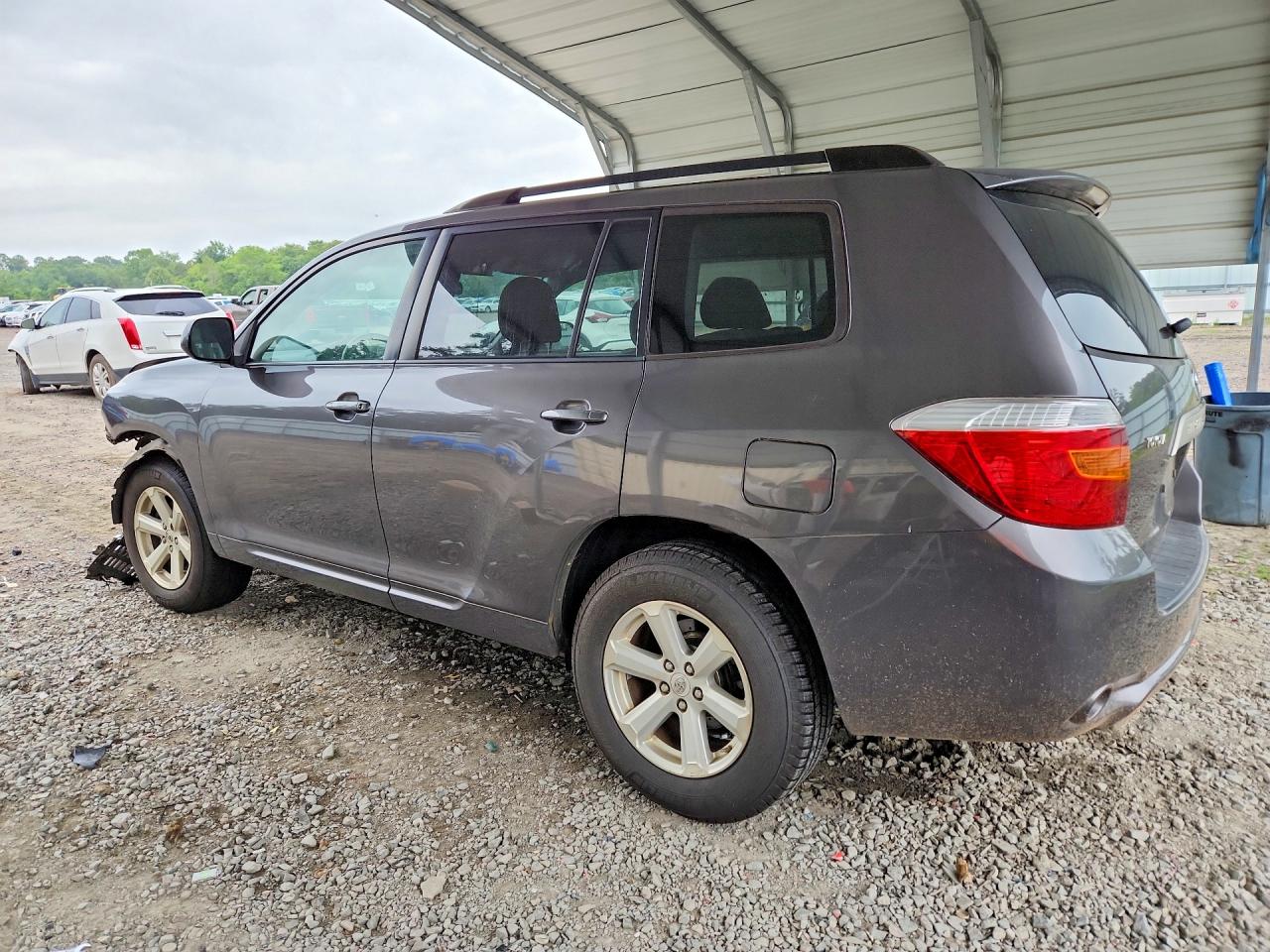 2008 Toyota Highlander Base Silver vin: JTEDS41A682053159