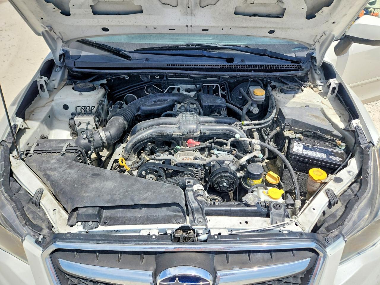 2013 Subaru Xv Crosstrek 2.0 Premium White vin: JF2GPACC8D2881290