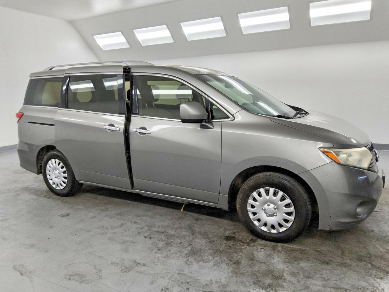 2013 Nissan Quest S/sv/sl/le Gray vin: JN8AE2KP8D9071416