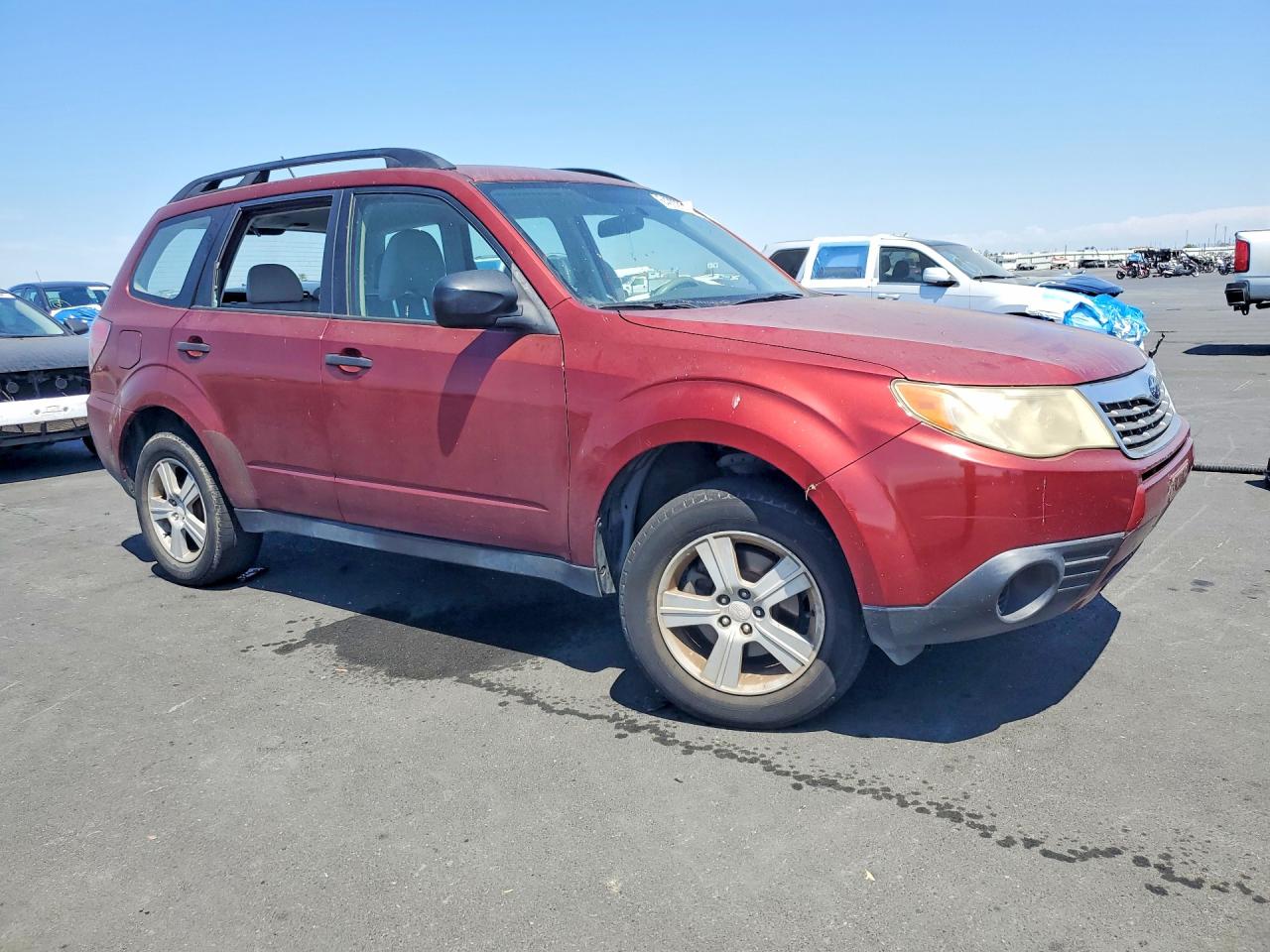2010 Subaru Forester Xs Red vin: JF2SH6BC1AH766481