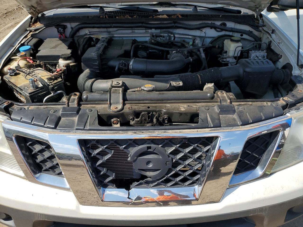 2014 Nissan Frontier S White vin: 1N6BD0CT6EN769418