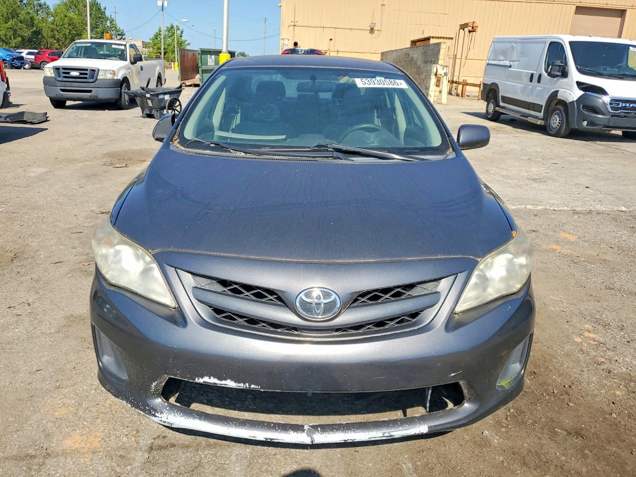 2012 Toyota Corolla L Gray vin: 5YFBU4EE3CP010640