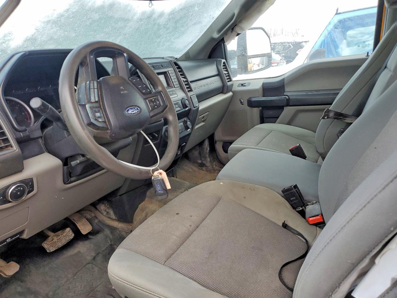 2020 Ford F250 Super Duty Yellow vin: 1FT7W2B67LEE12854