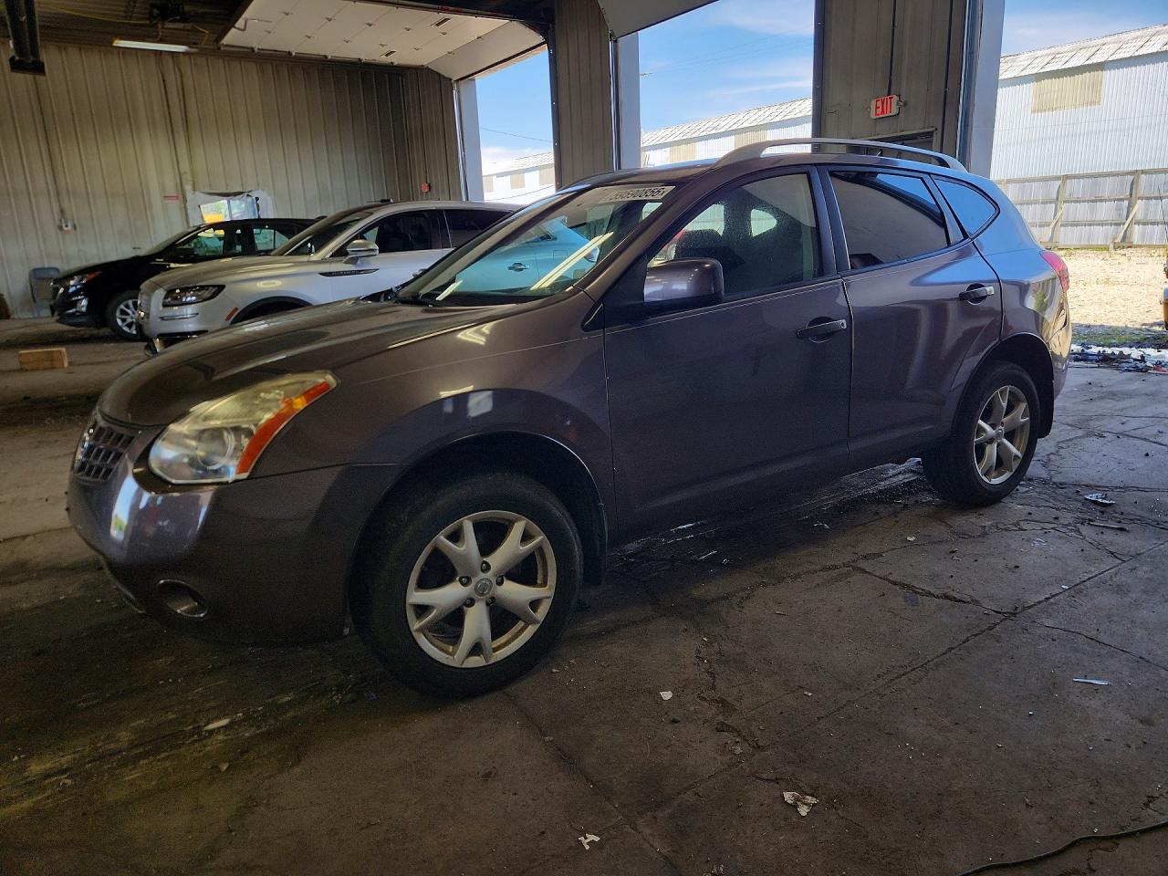 2009 Nissan Rogue S Brown vin: JN8AS58VX9W440883
