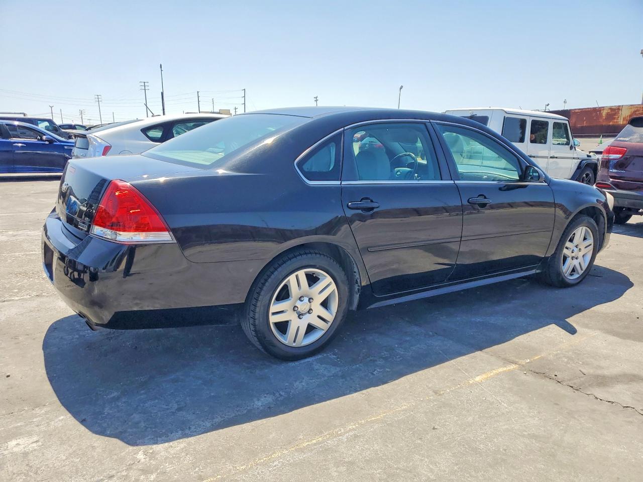 2012 Chevrolet Impala Lt Black vin: 2G1WG5E31C1186476