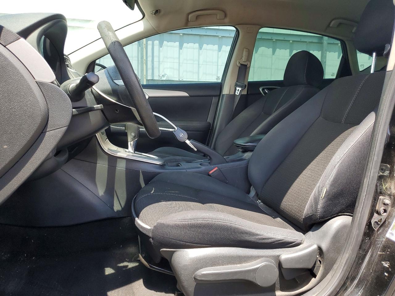 2015 Nissan Sentra S Black vin: 3N1AB7AP0FY288980