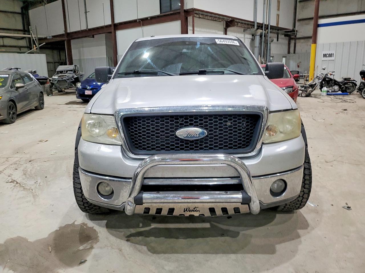 2007 Ford F150 Silver vin: 1FTPX14V27FA28122