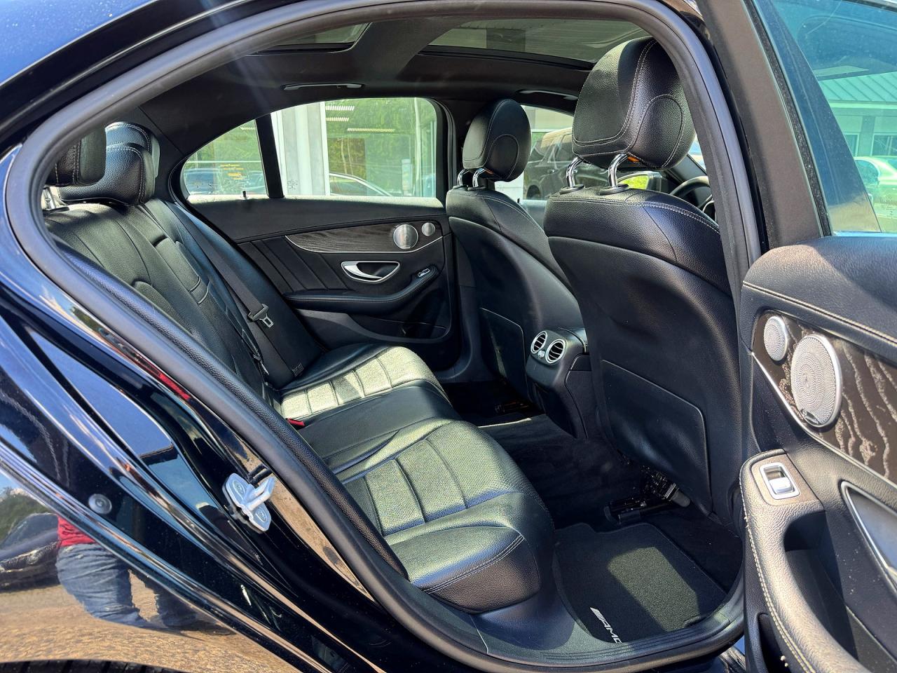 2015 Mercedes-benz C 300 4matic Black vin: 55SWF4KB4FU052464