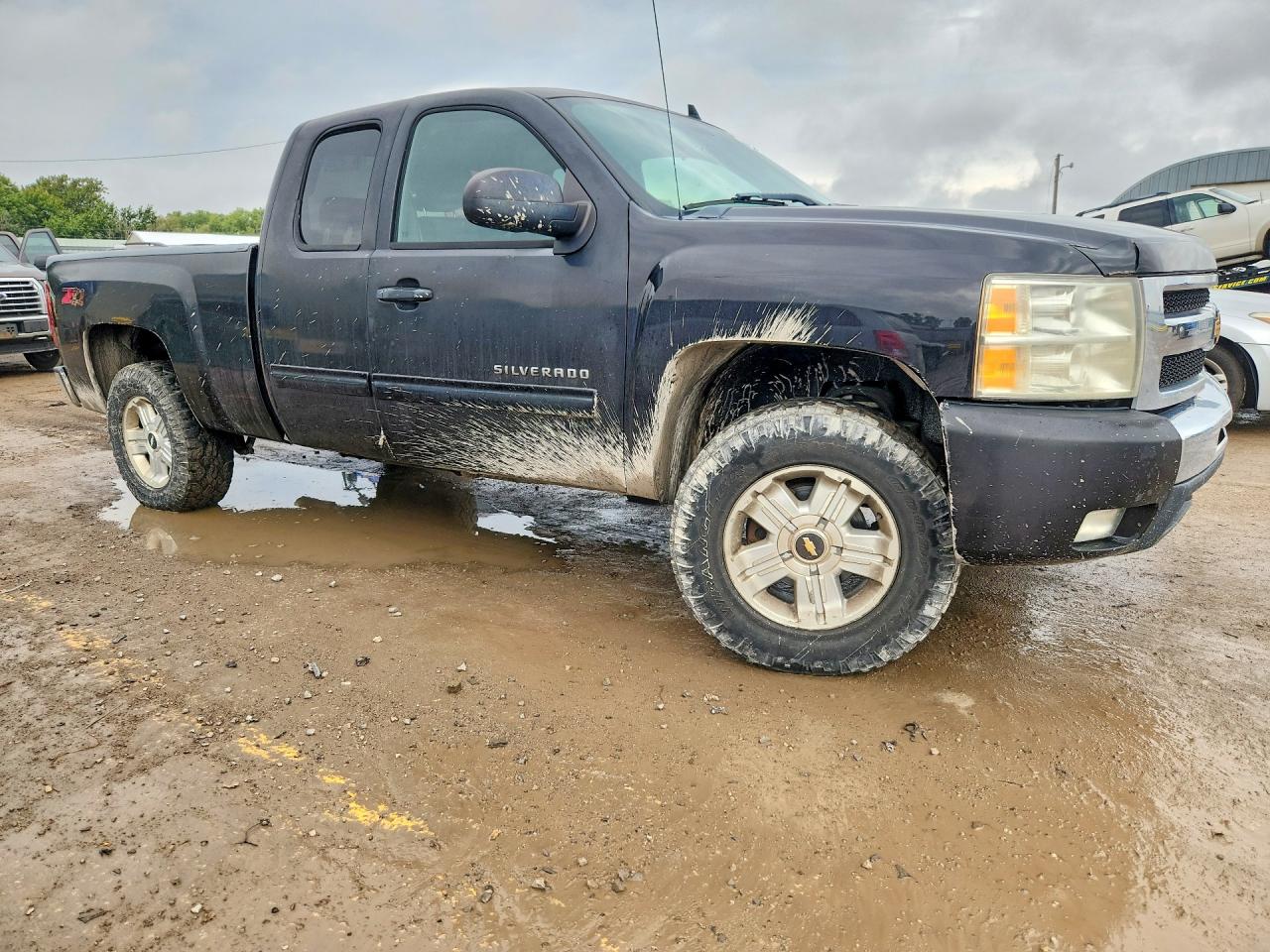 2010 Chevrolet Silverado K1500 Lt Black vin: 1GCSKSE3XAZ225007