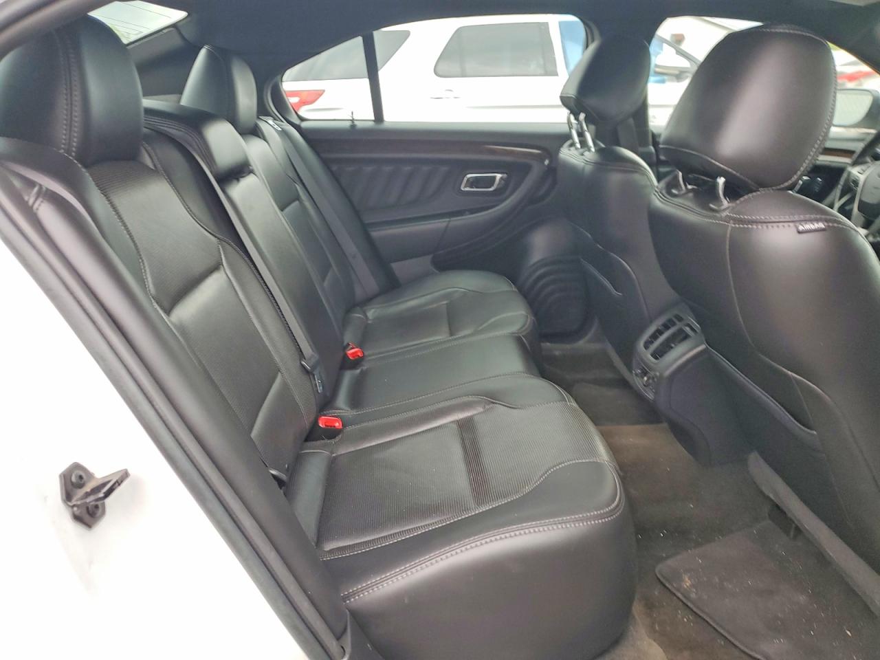 2013 Ford Taurus Limited White vin: 1FAHP2F81DG173956