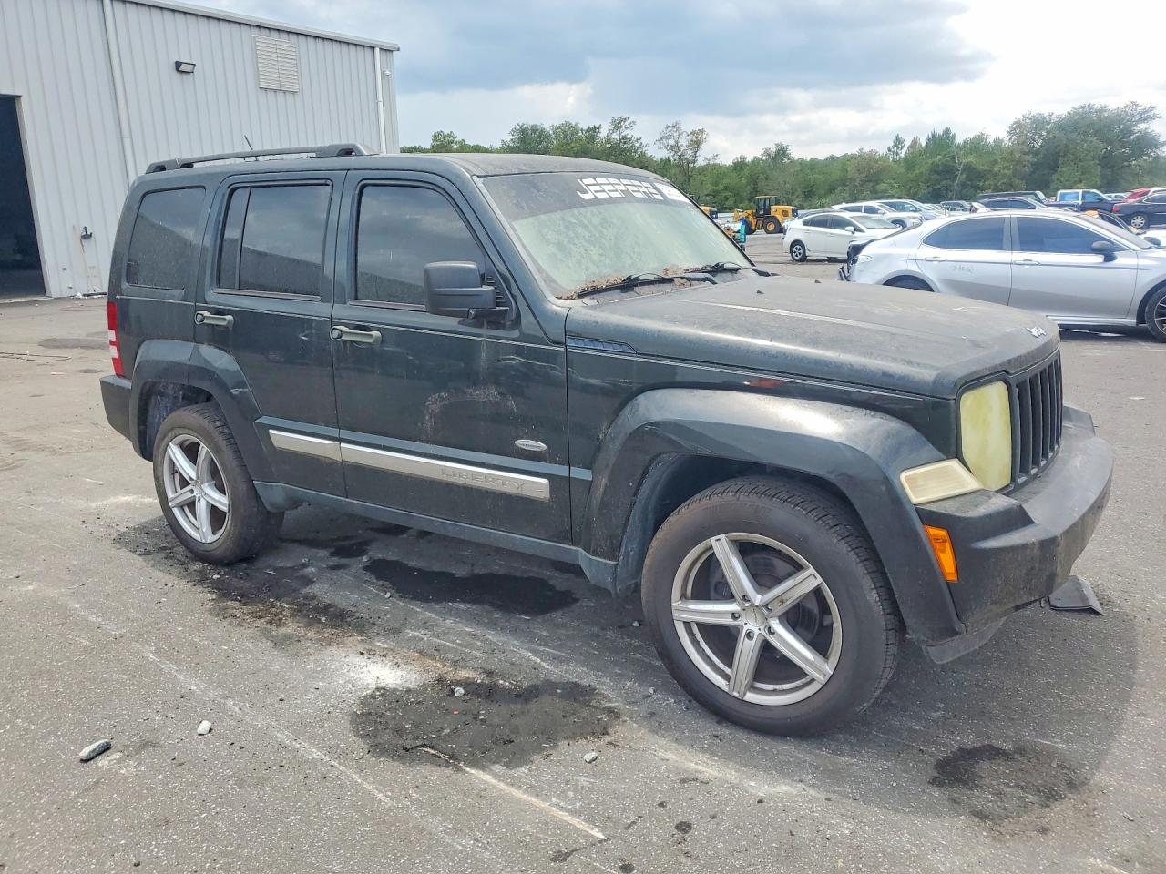 2012 Jeep Liberty Sport Черный vin: 1C4PJMAK2CW200334