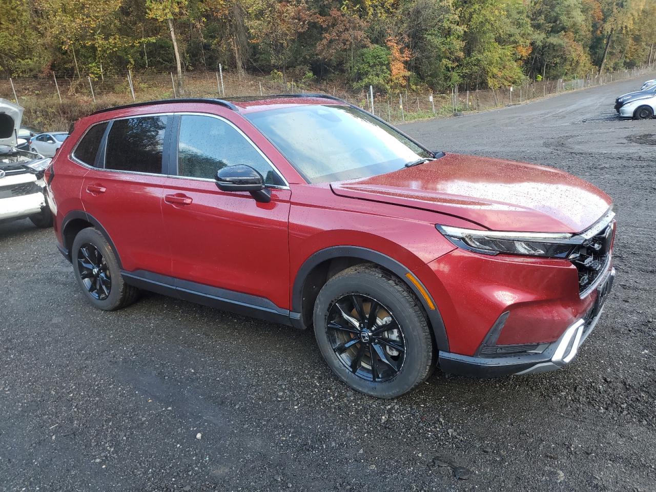 2024 Honda Cr-v Sport Touring Красный vin: 2HKRS6H90RH812647