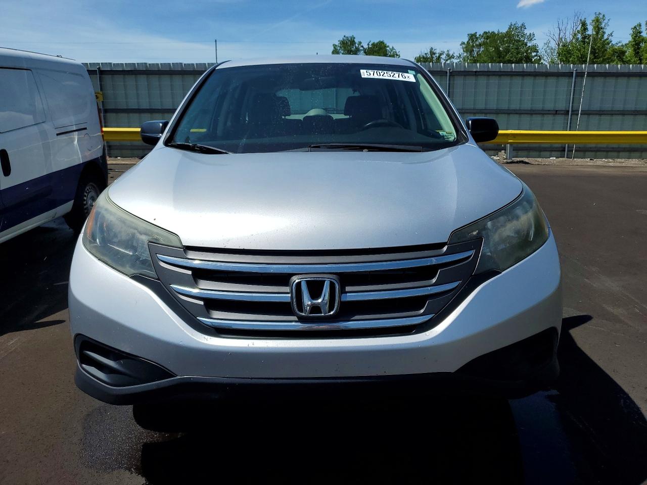 2013 Honda Cr-v Lx Silver vin: 5J6RM4H33DL013552