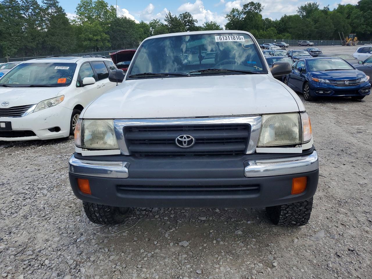 2000 Toyota Tacoma Xtracab Prerunner White vin: 5TESM92NXYZ703207