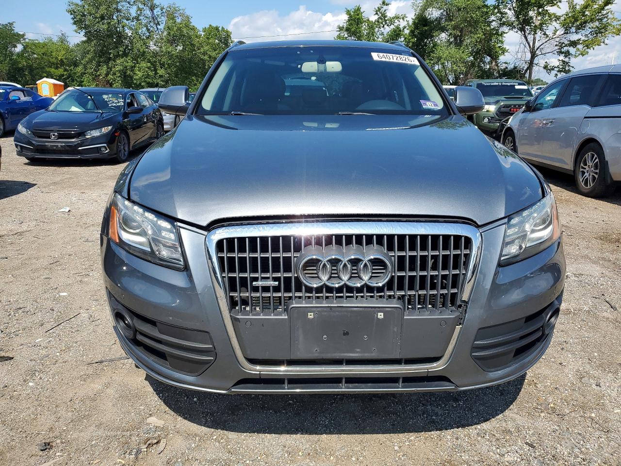 2012 Audi Q5 Premium Plus Gray vin: WA1LFAFP4CA112234