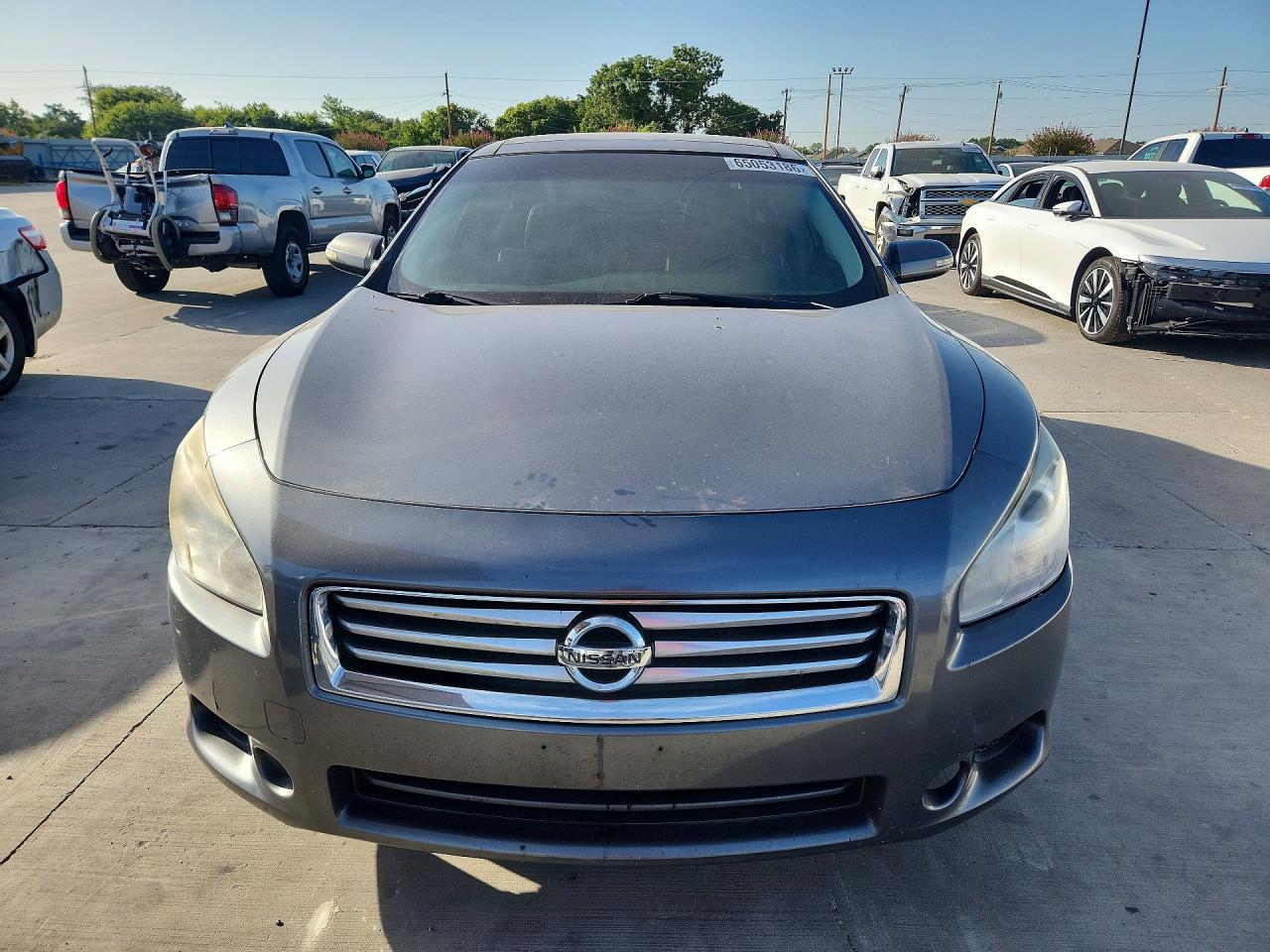 2014 Nissan Maxima 3.5 Sv Silver vin: 1N4AA5AP1EC445854