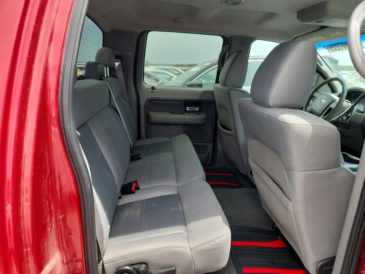 2008 Ford F150 Supercrew Красный vin: 1FTPW12V28FB95779